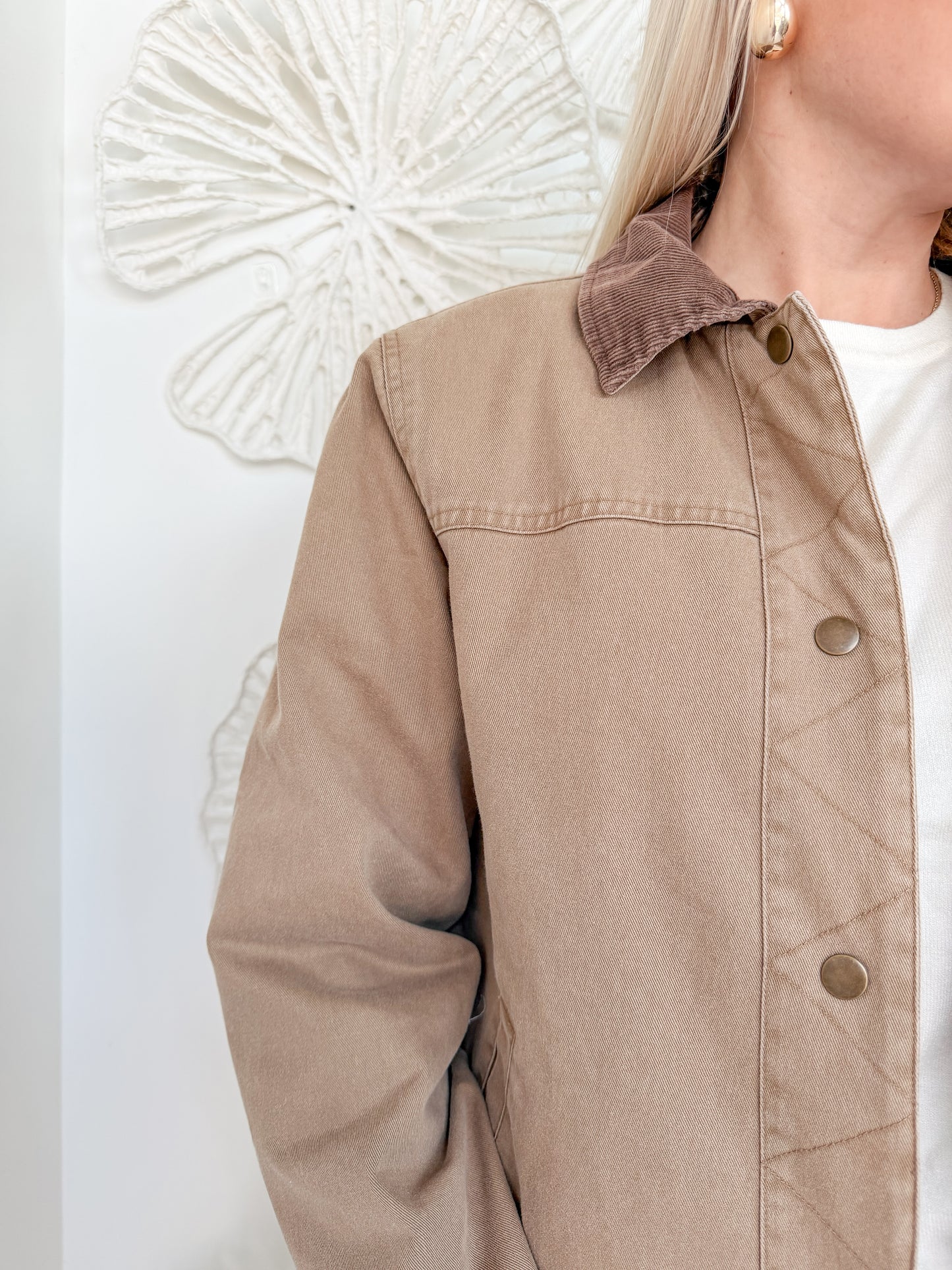 Khaki Chore Jacket