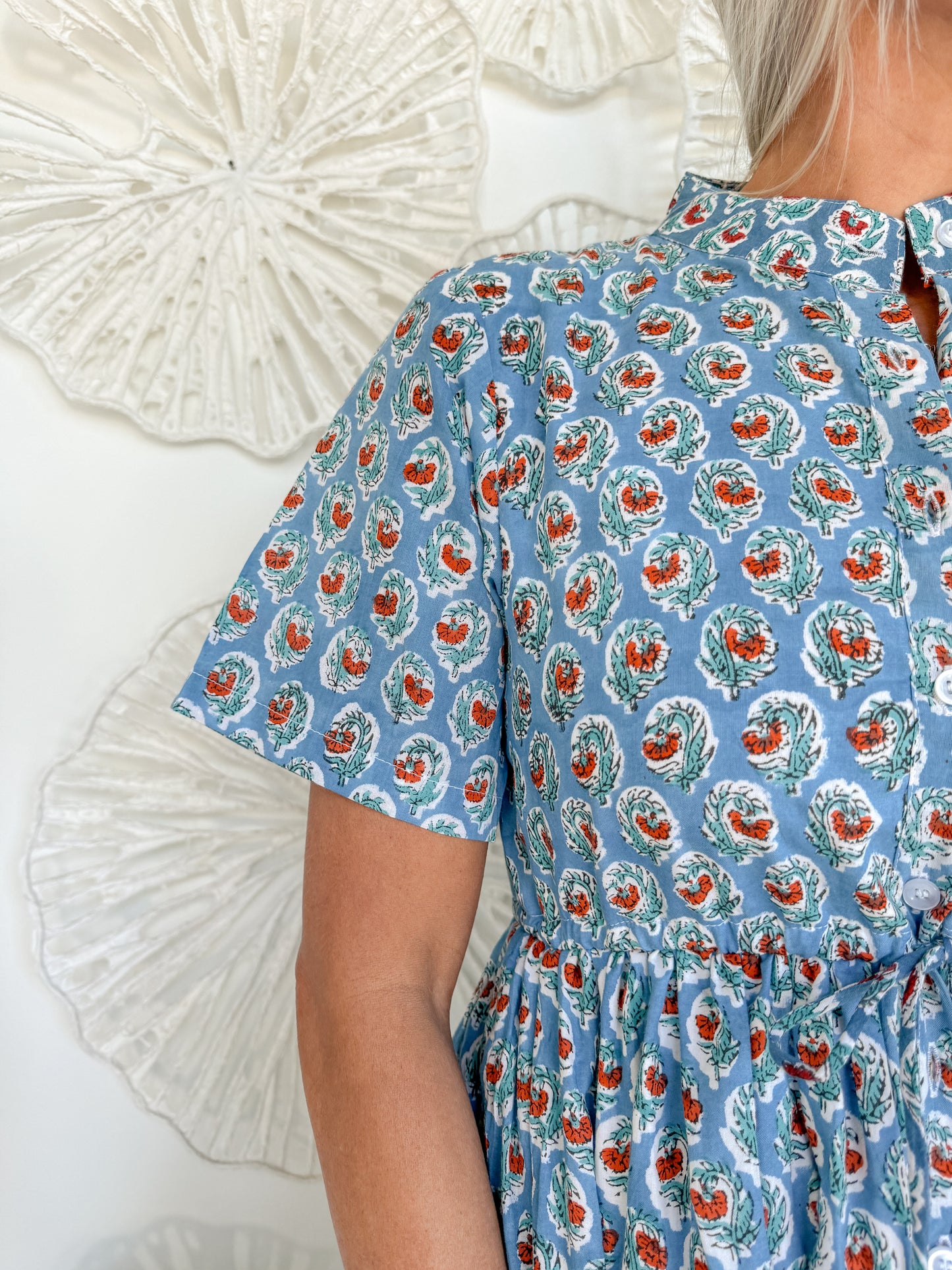 The Emma Block Print Maxi