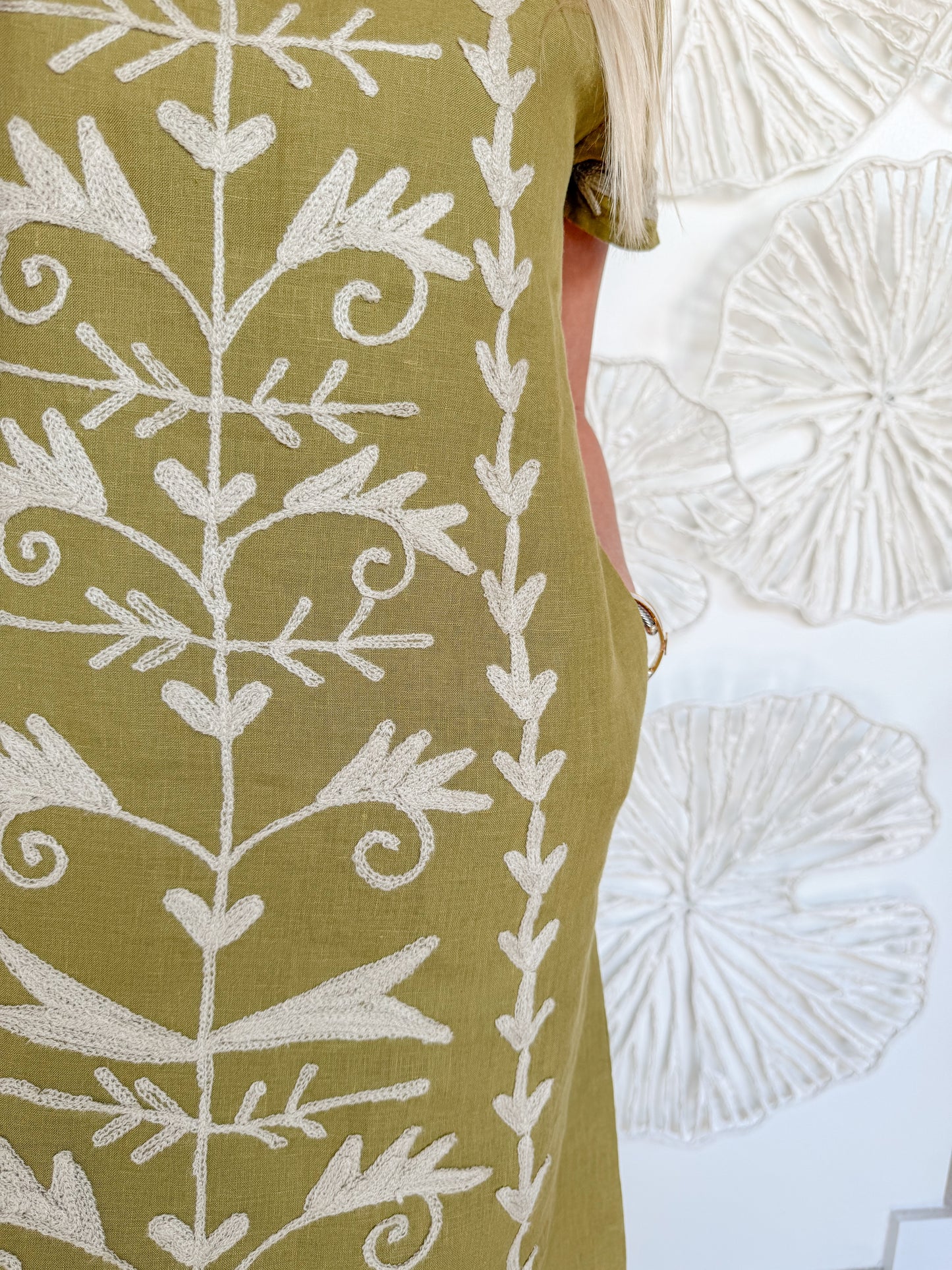 The Anne Embroidered Maxi