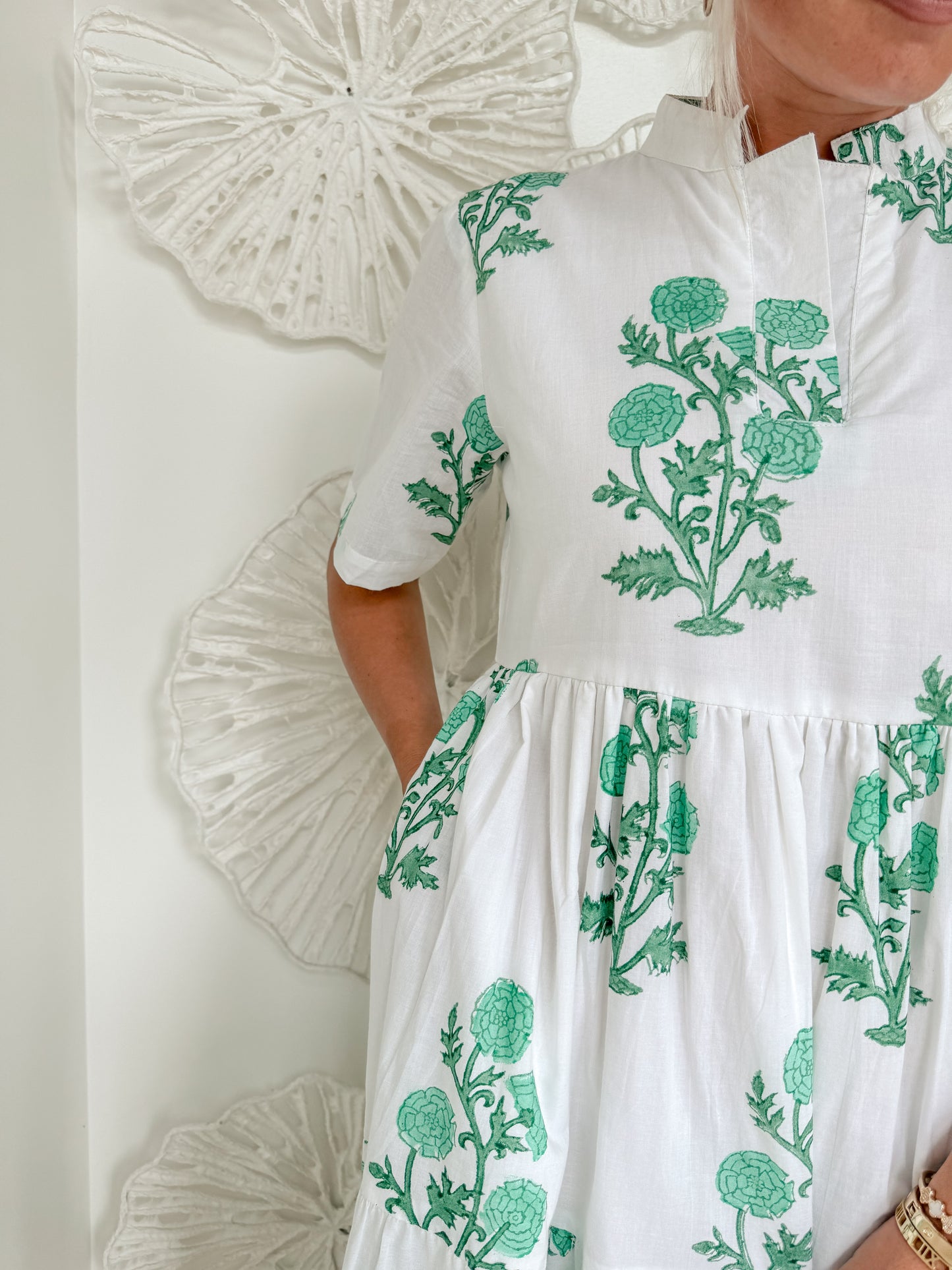 The Daisy Block Print Maxi 🚨 FINAL SALE 🚨