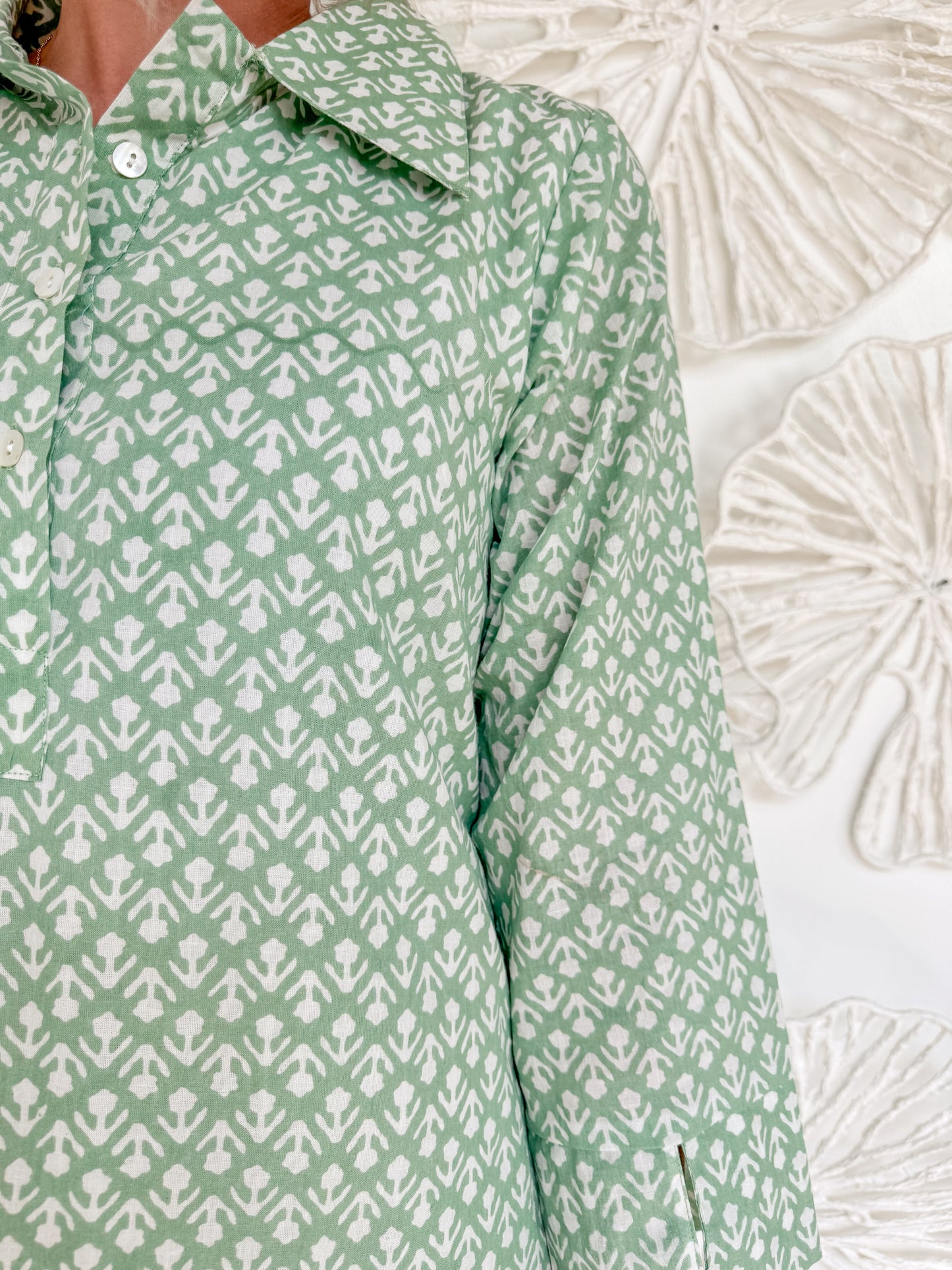 The Evelyn Block Print Maxi