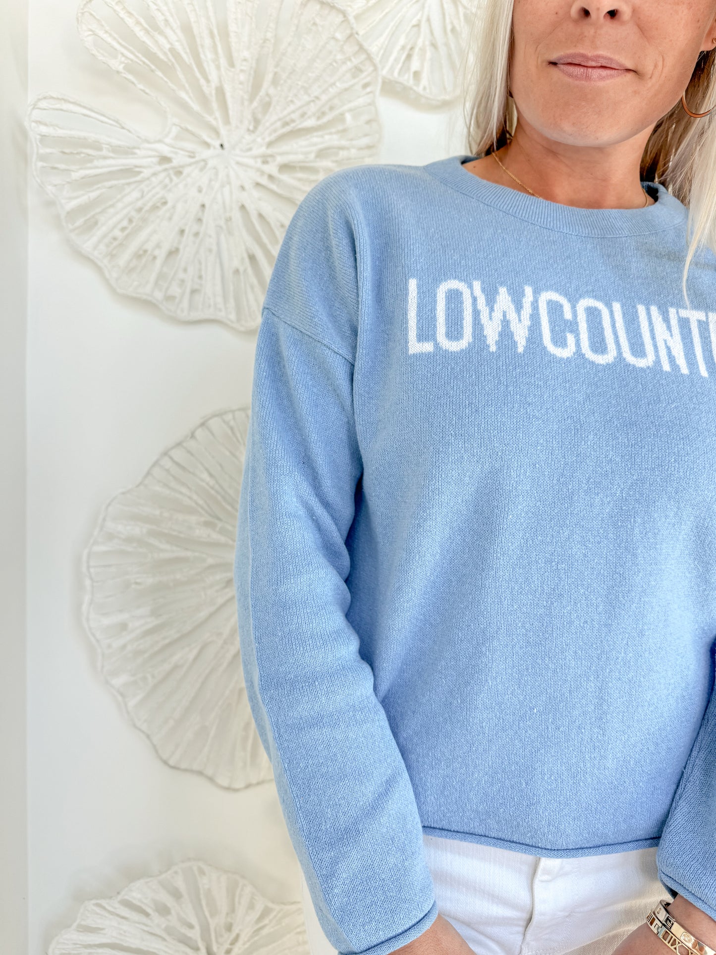 Baby Blue Lowcountry Sweater