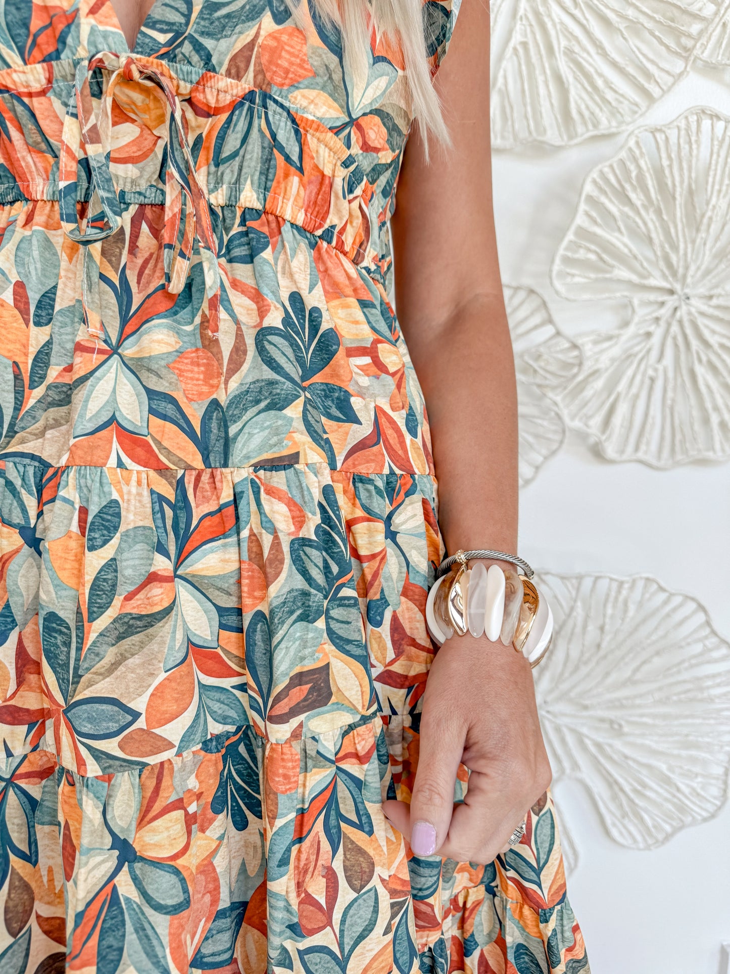 Multi Fall Printed Maxi