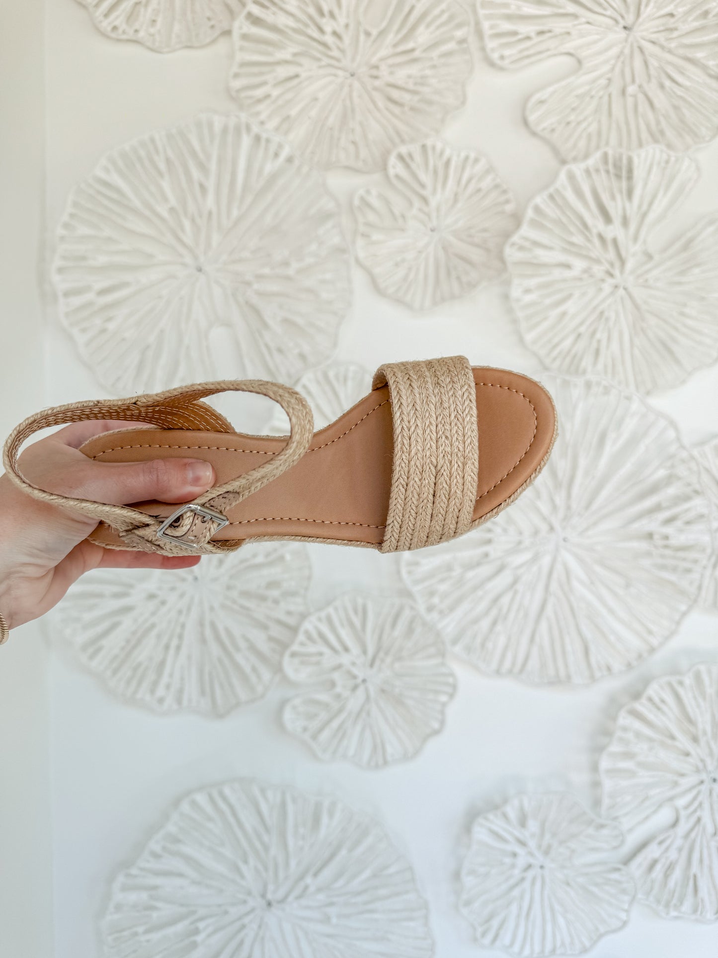 Woven Strap Wedge