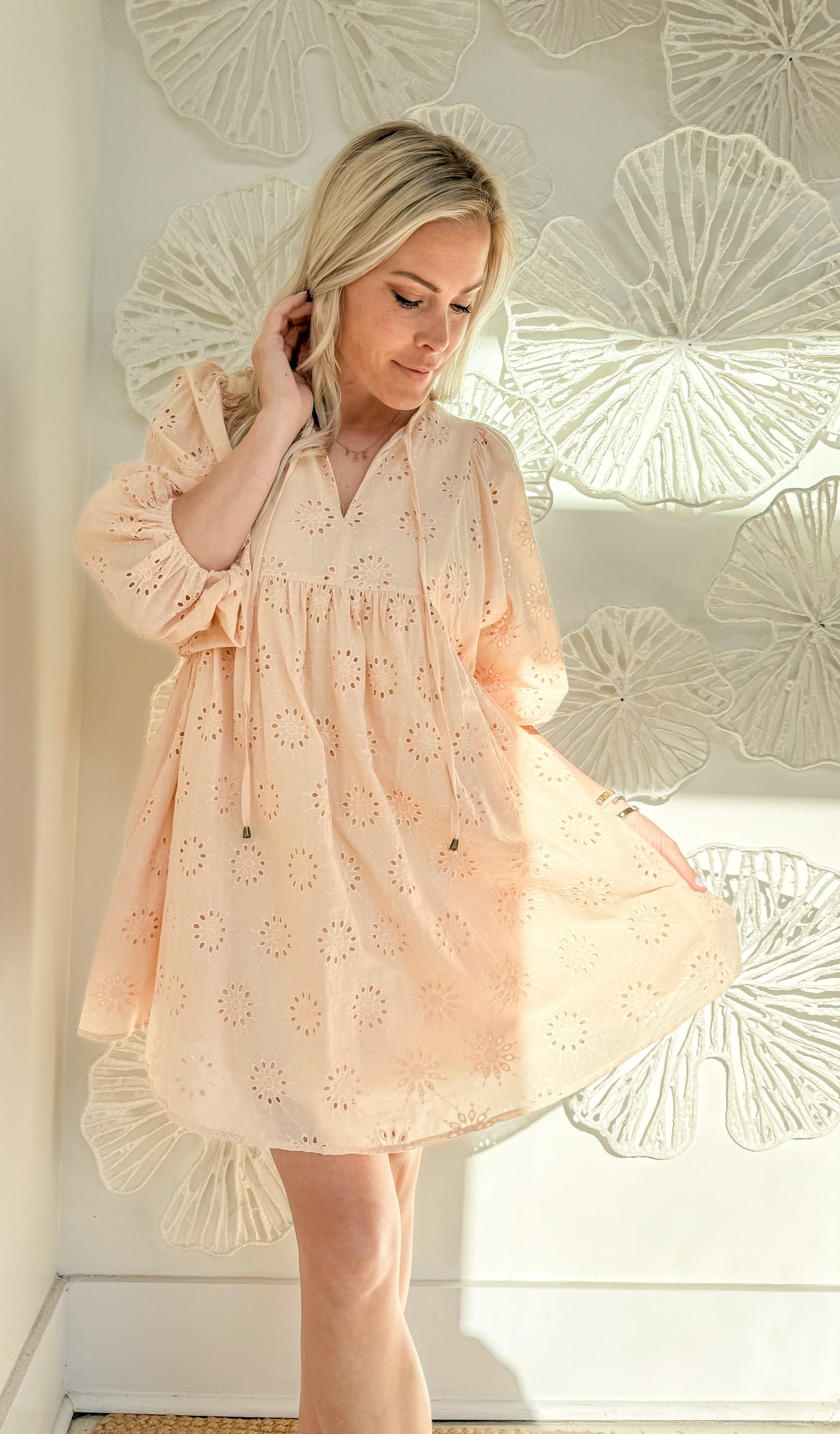 Light Peach Babydoll Mini