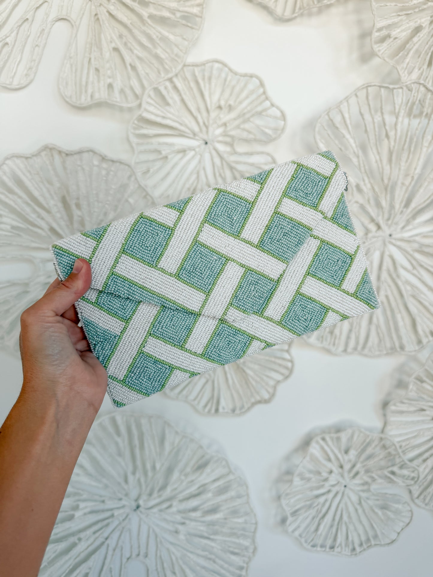 The Frankie Beaded Clutch