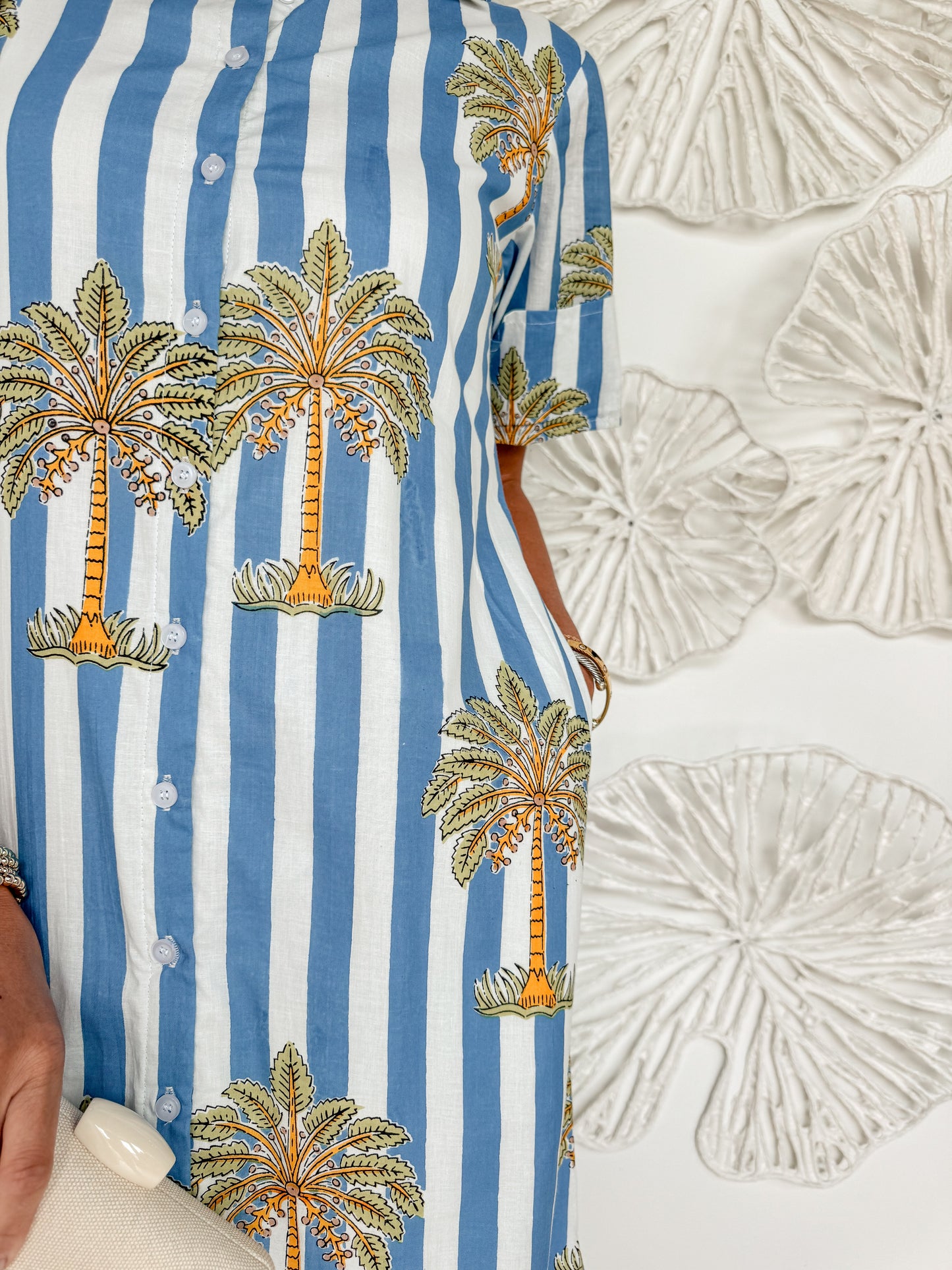 The Clara Block Print Maxi