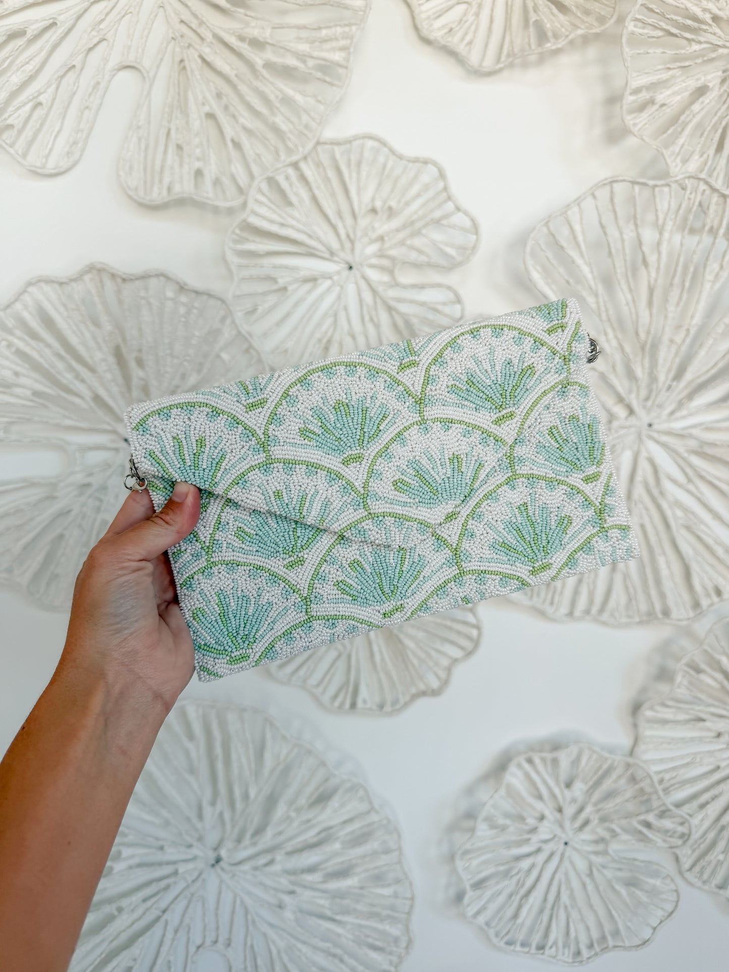 The Hadley Beaded Clutch