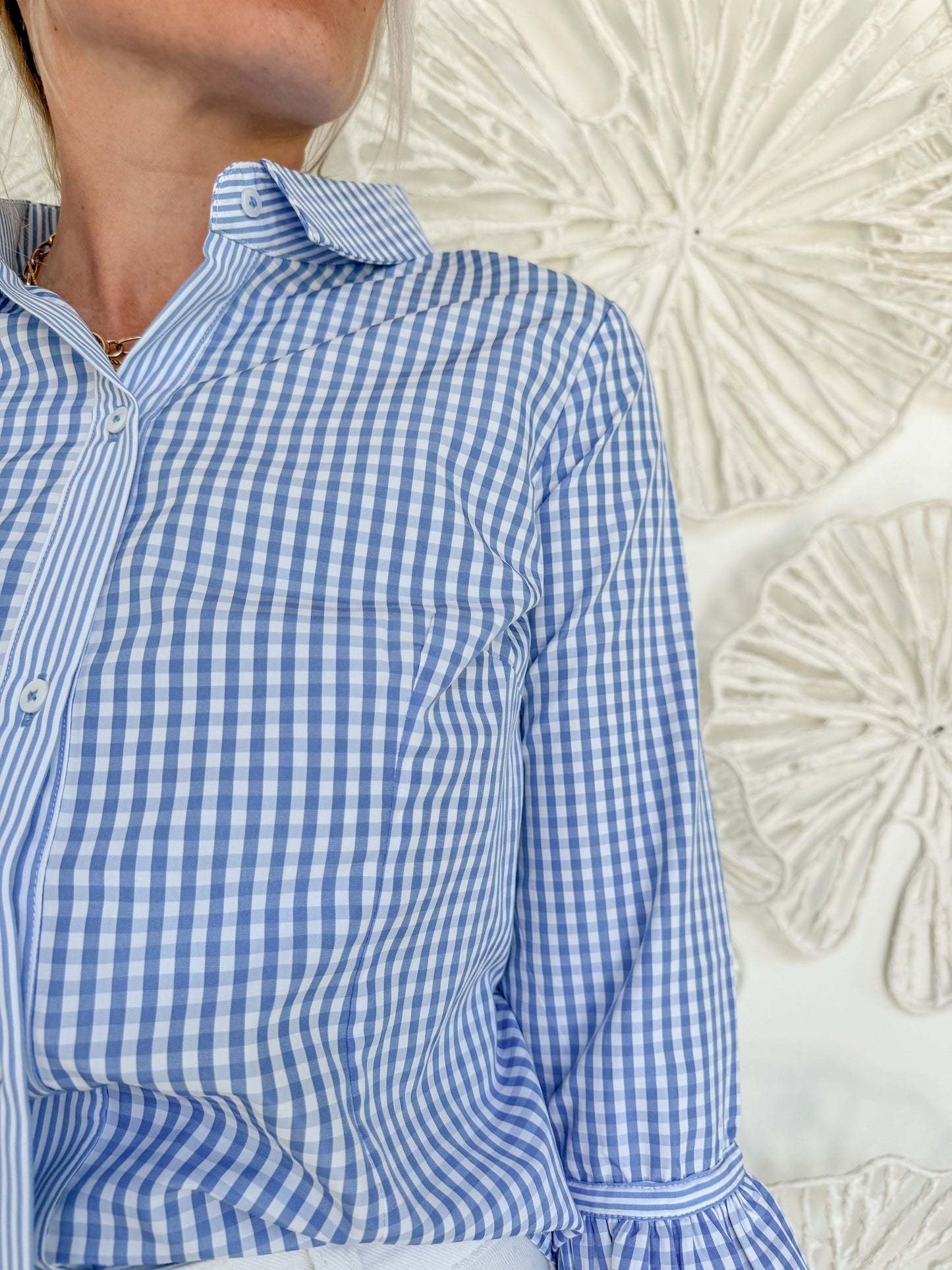 Gretchen Scott Gingham Button Up