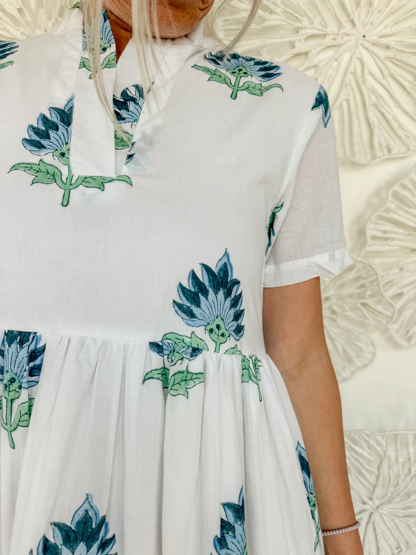 The Elianna Block Print Maxi