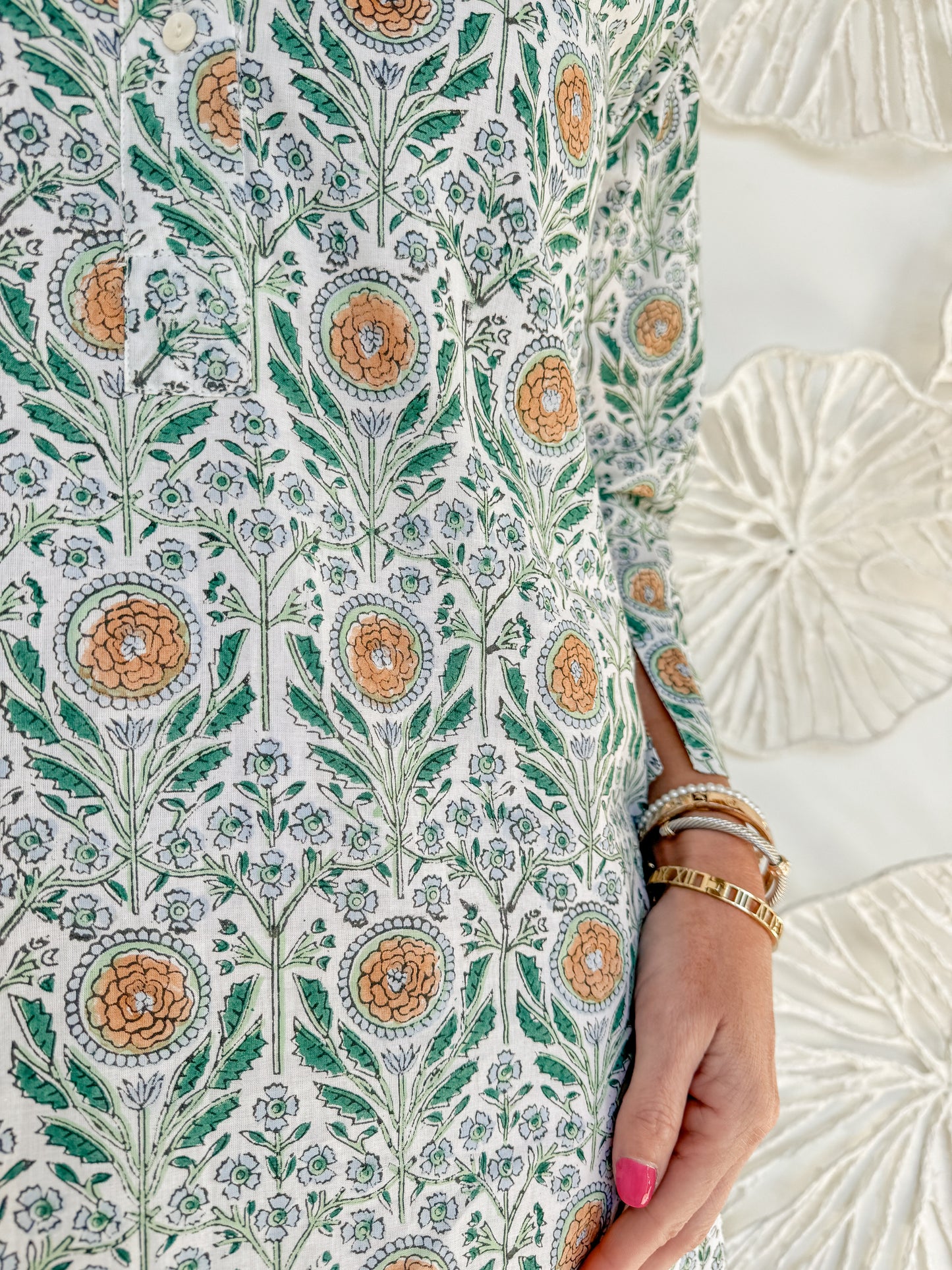 The Brylee Block Print Maxi