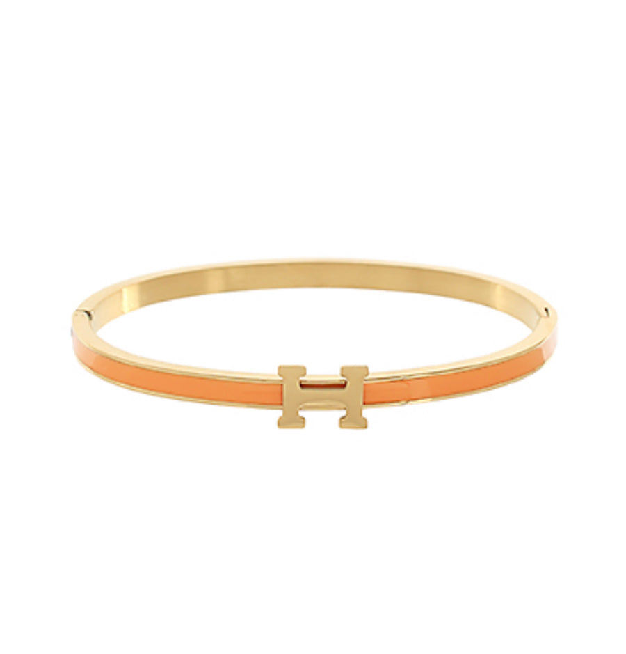 Thin Hermes Dupe Bracelet