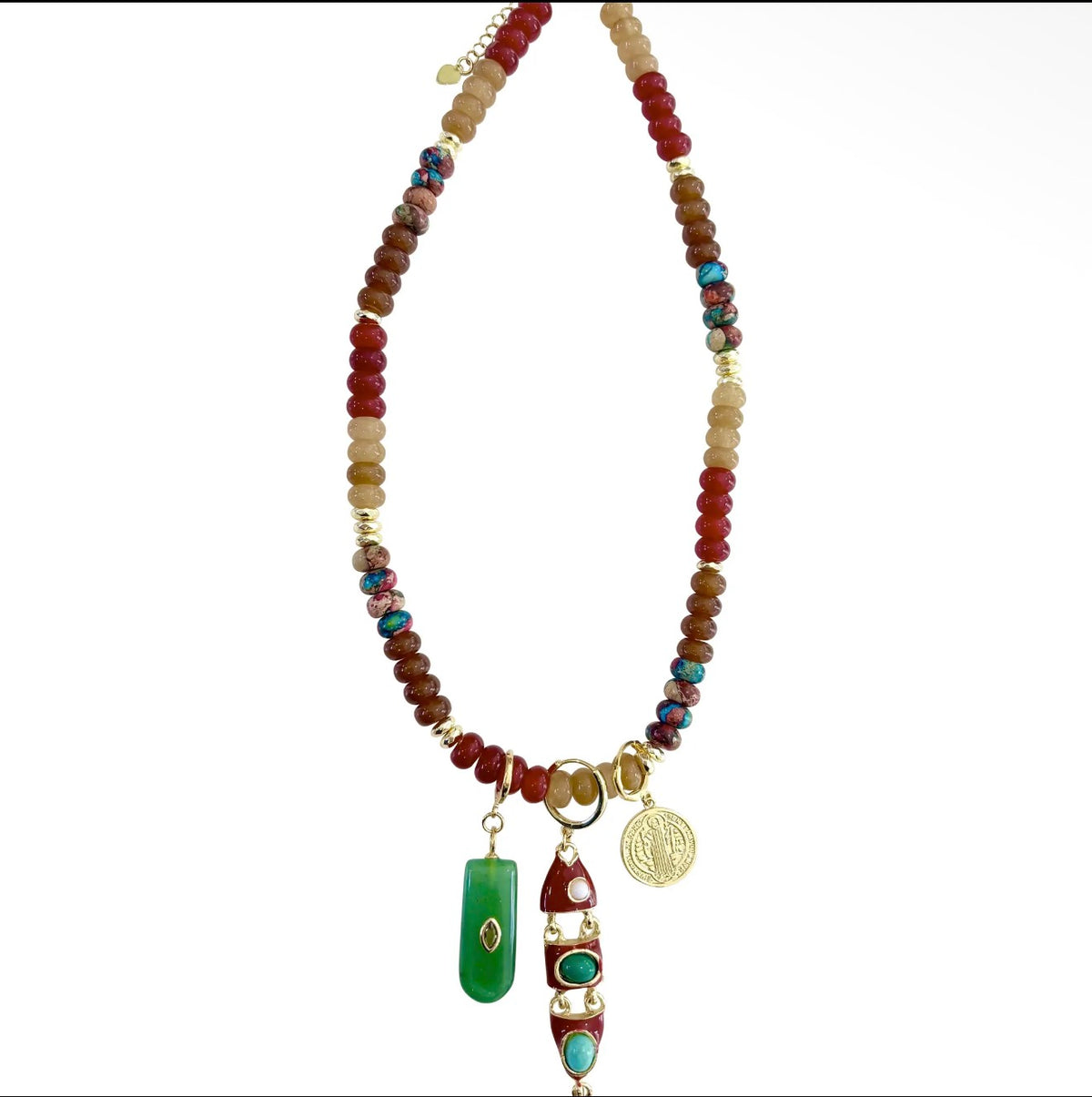The Elton Brown Charm Necklace