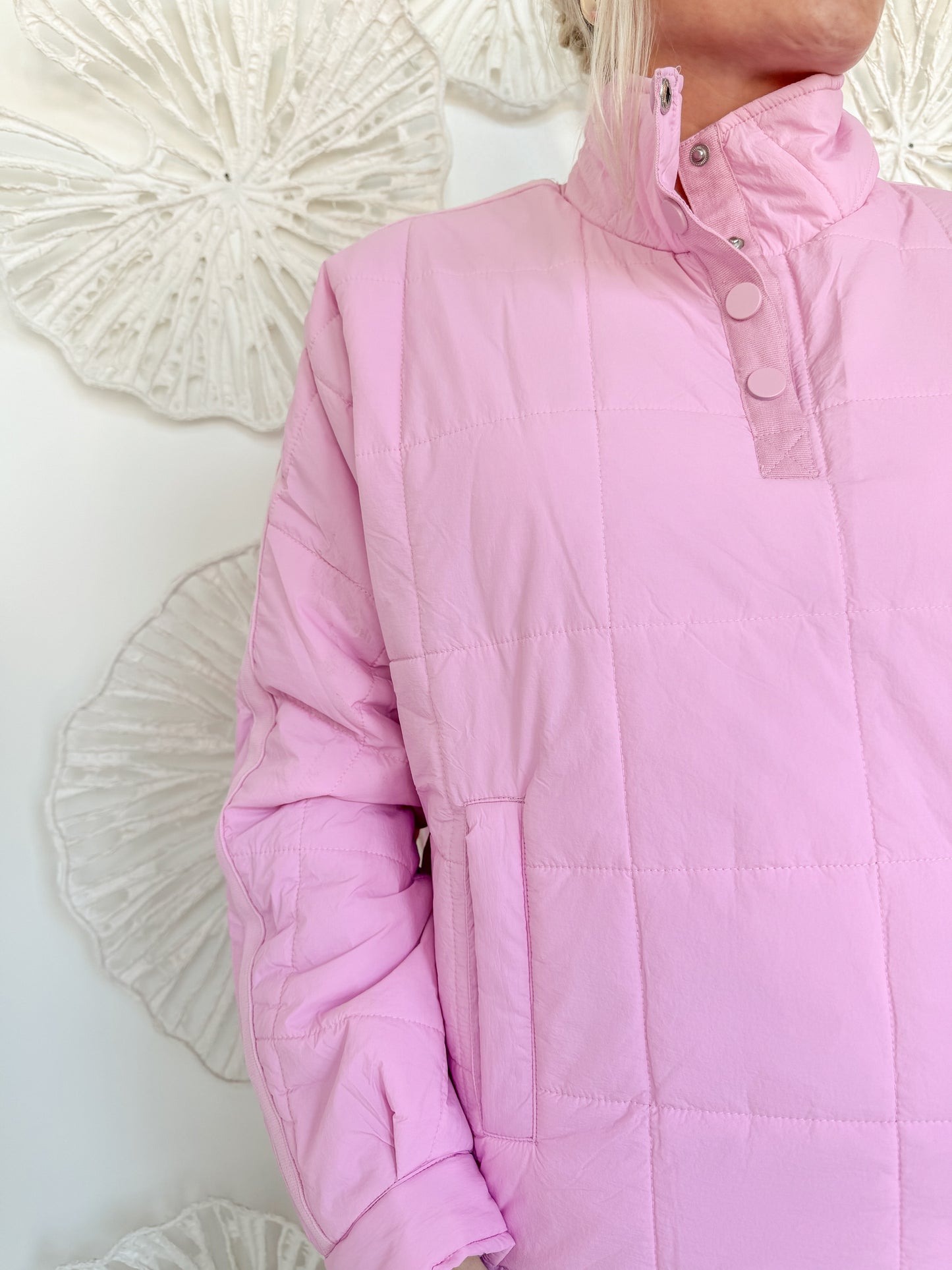 Berry Pink Lightweight Pullover