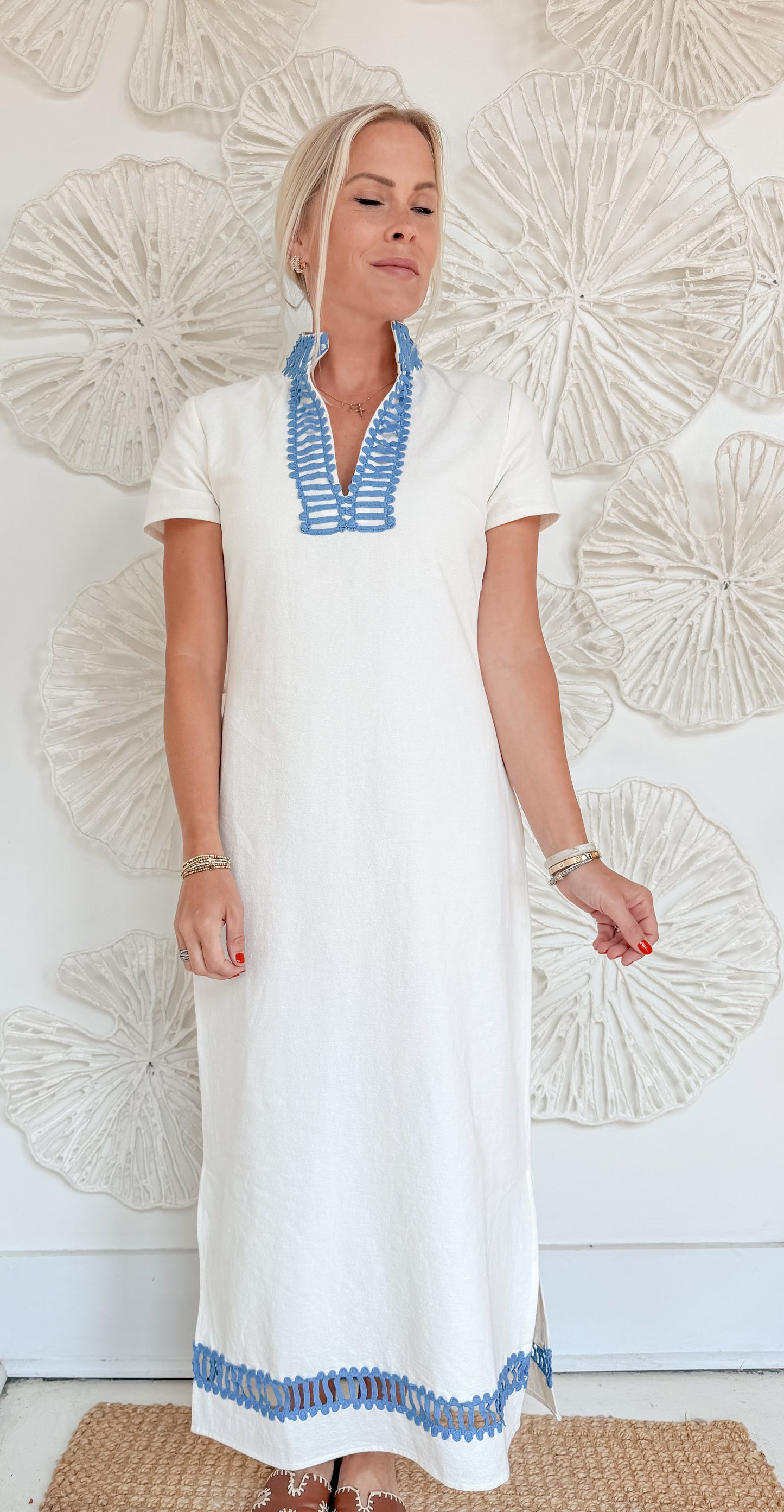 The Cambridge Ming Collared Maxi