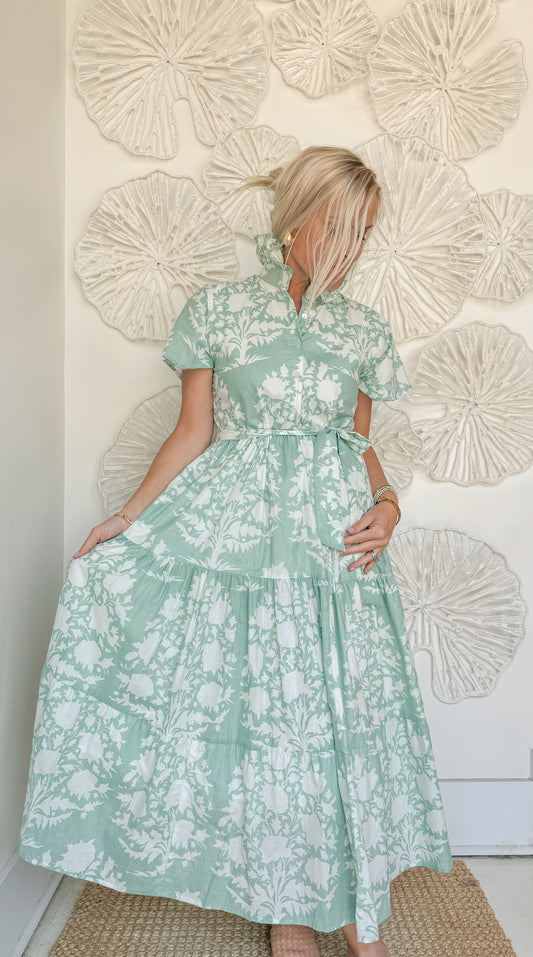 The Wrenley Block Print Maxi