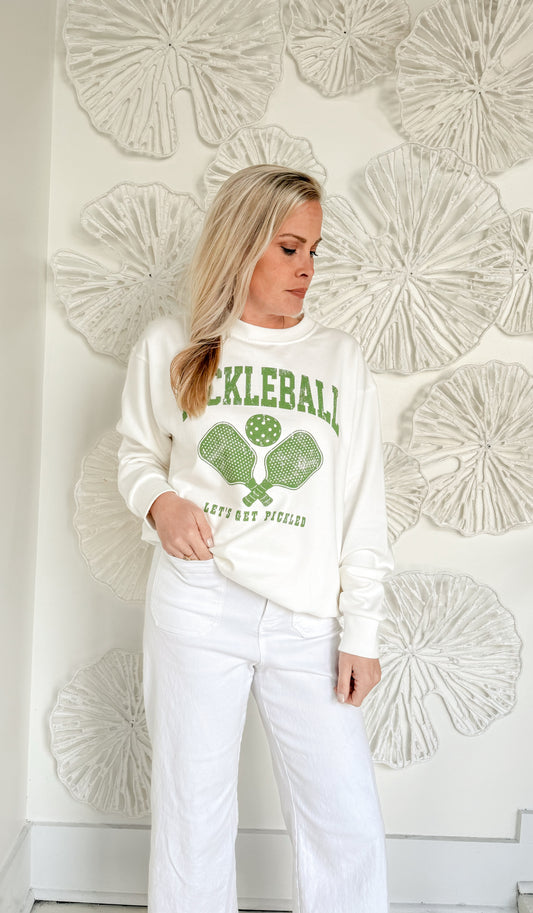 Green Pickleball Pullover