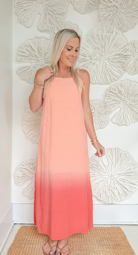 Coral Ombré Maxi