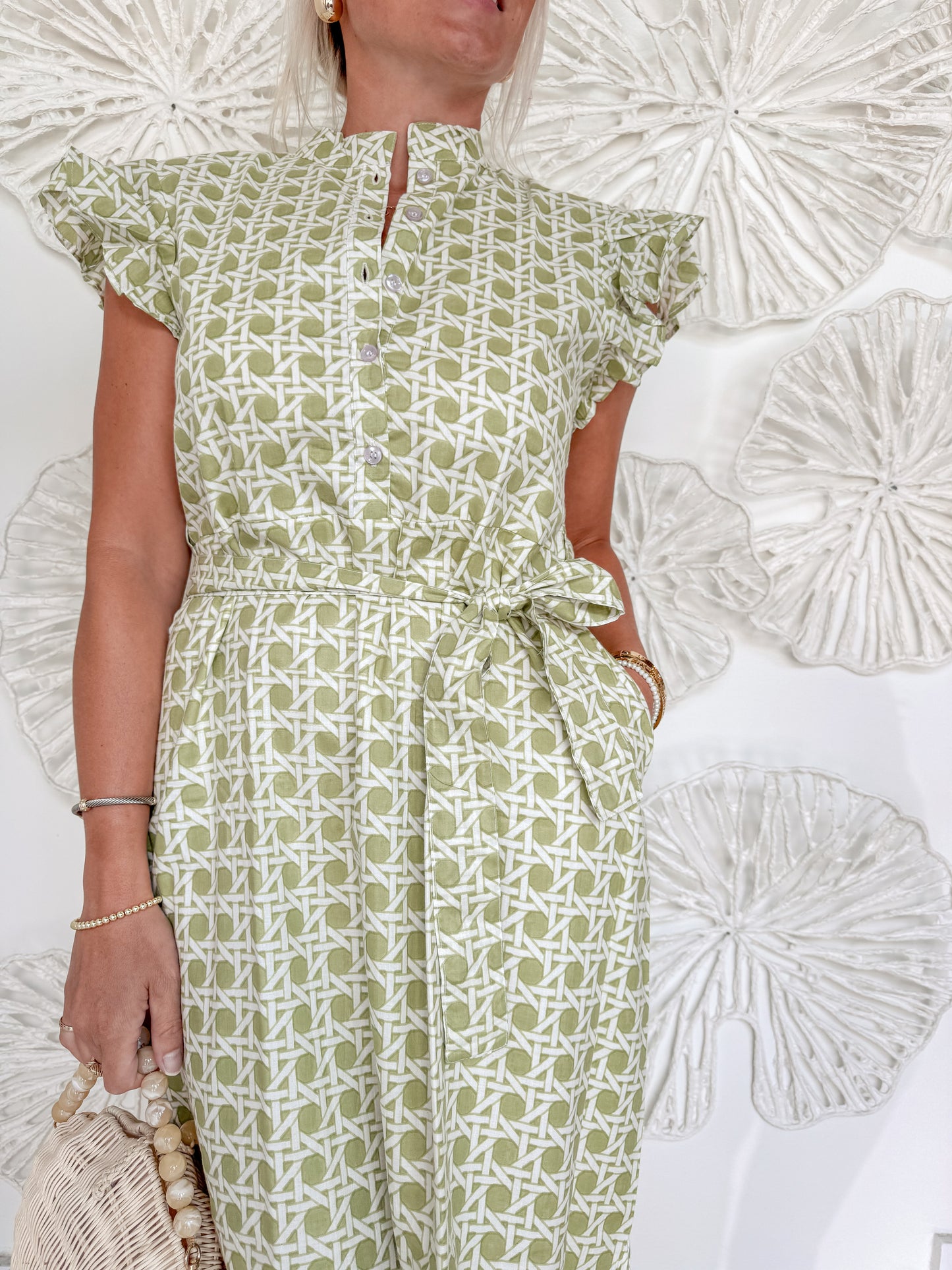 The Veronica Block Print Maxi