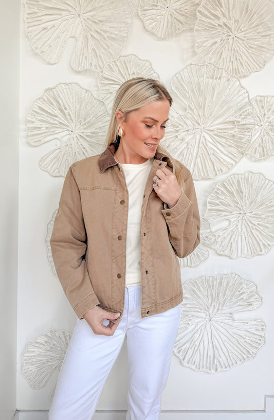 Khaki Chore Jacket