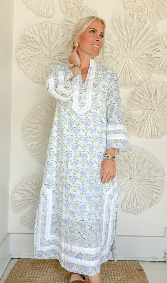 The Remi Block Print Maxi
