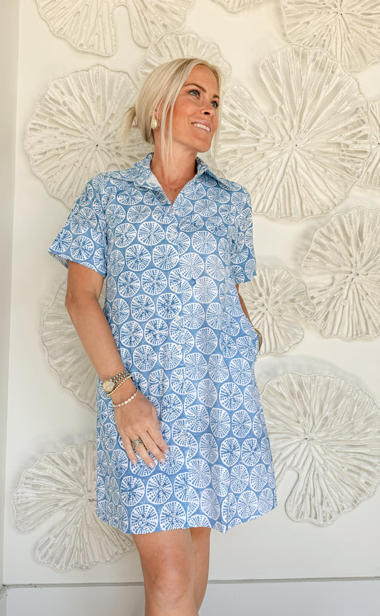 The Sandy Block Print Mini