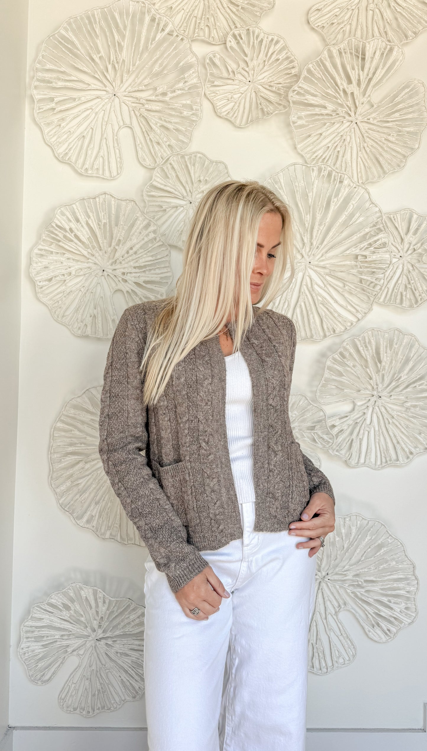 Mocha Knit Cardigan
