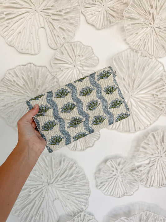 The Pearl Beaded Clutch