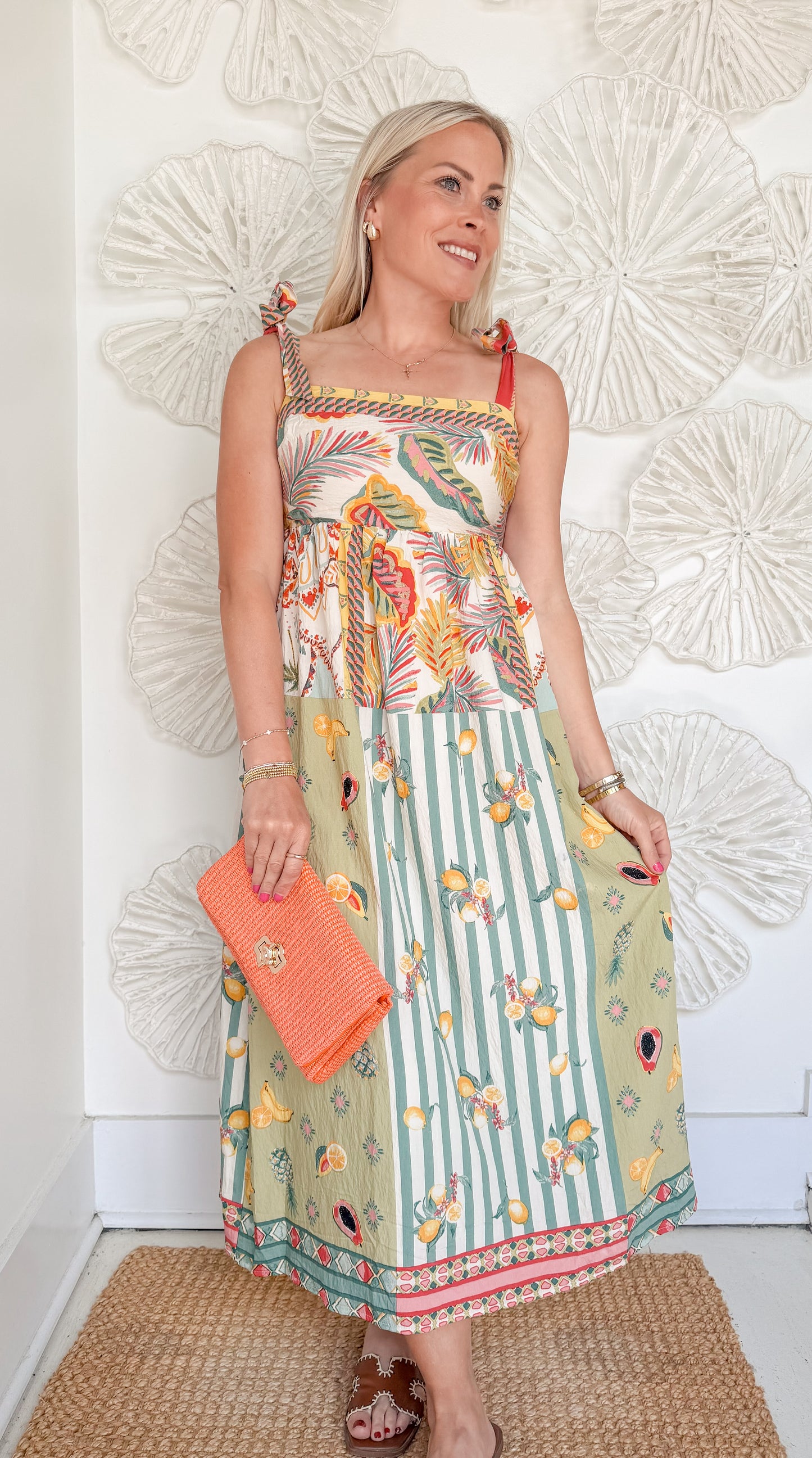 Tropical Printed Maxi