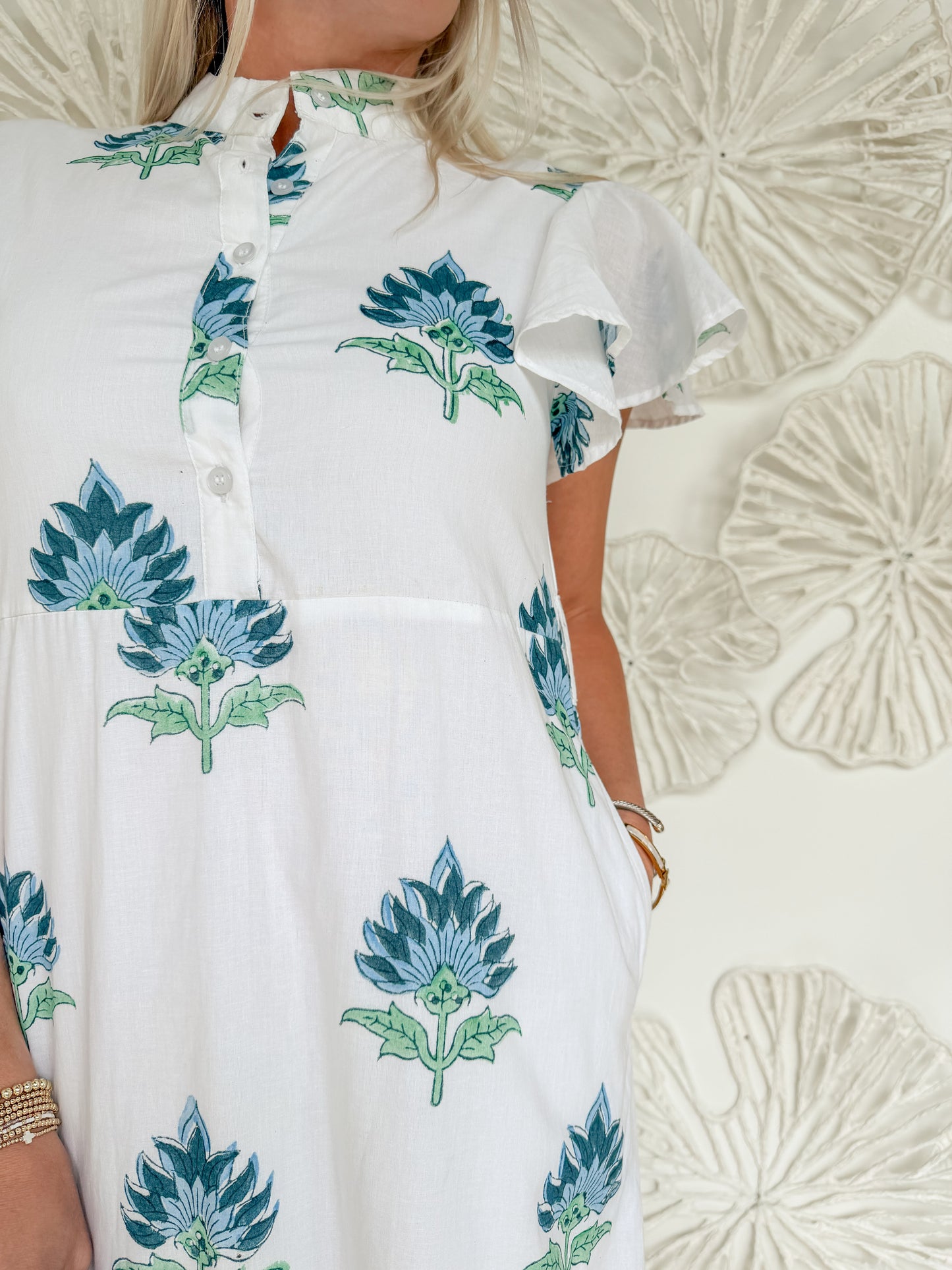 The Frisco Block Print Maxi