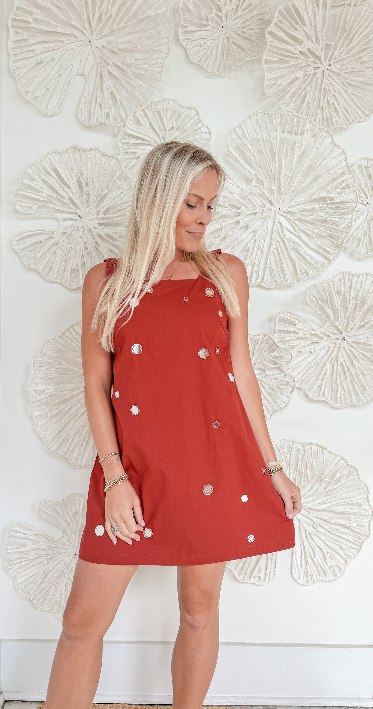 Burgundy Sequin Mini