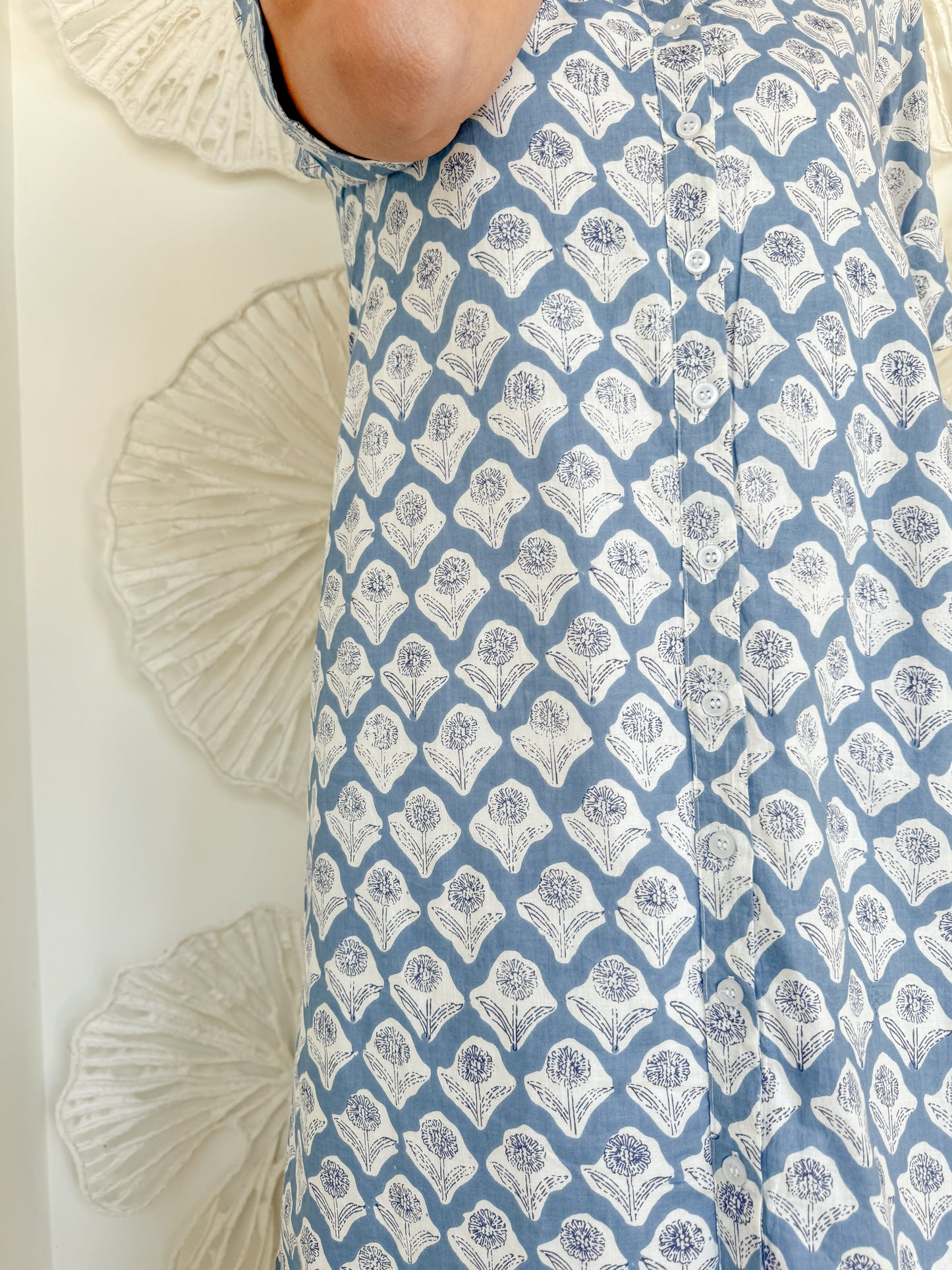 The Haven Block Print Maxi