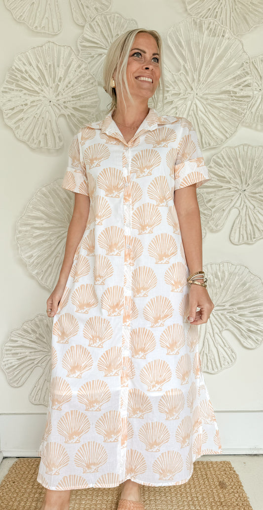 The Winnie Block Print Maxi