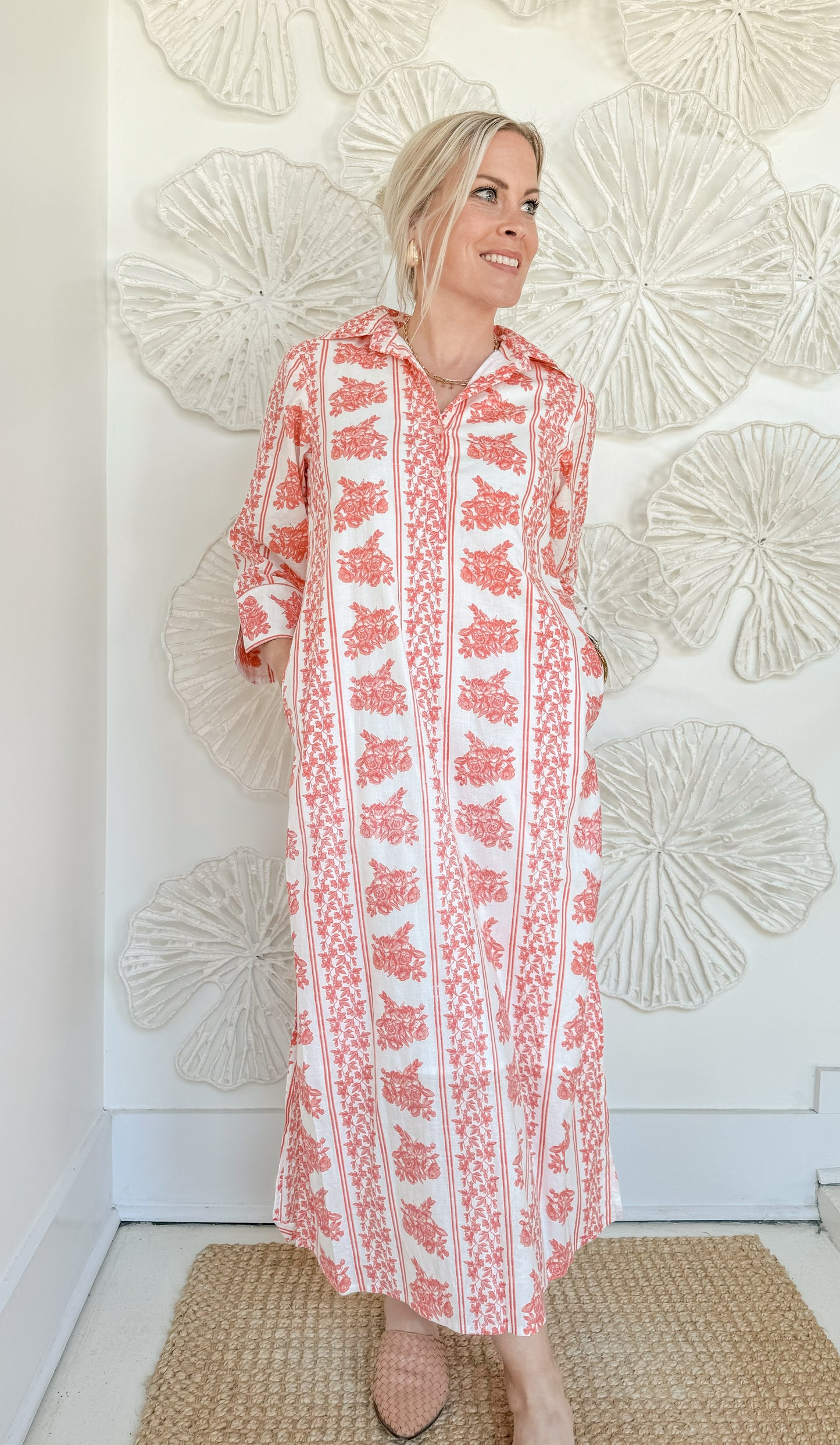 The Hartley Block Print Maxi