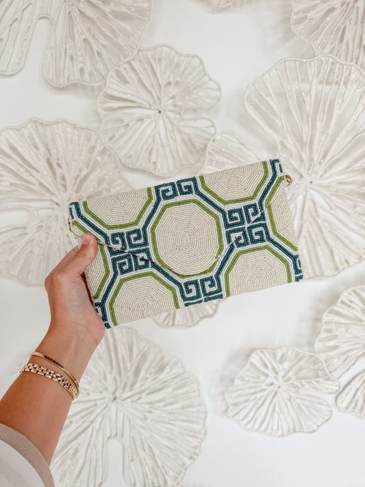 The Jessica Beaded Clutch