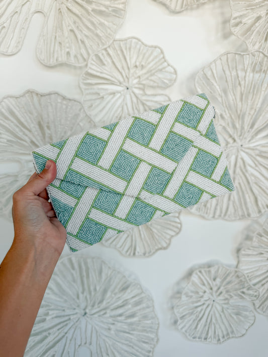 The Frankie Beaded Clutch