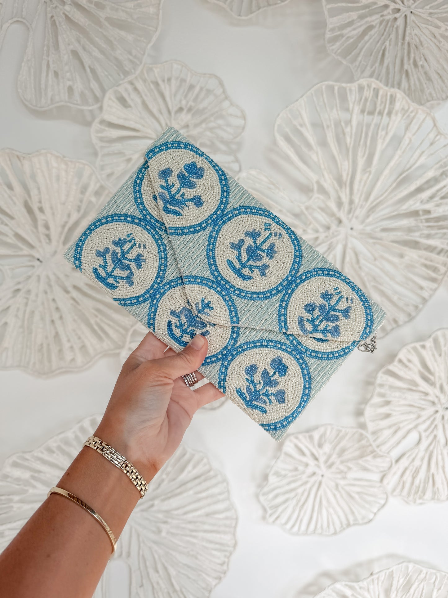 The Cordelia Beaded Clutch