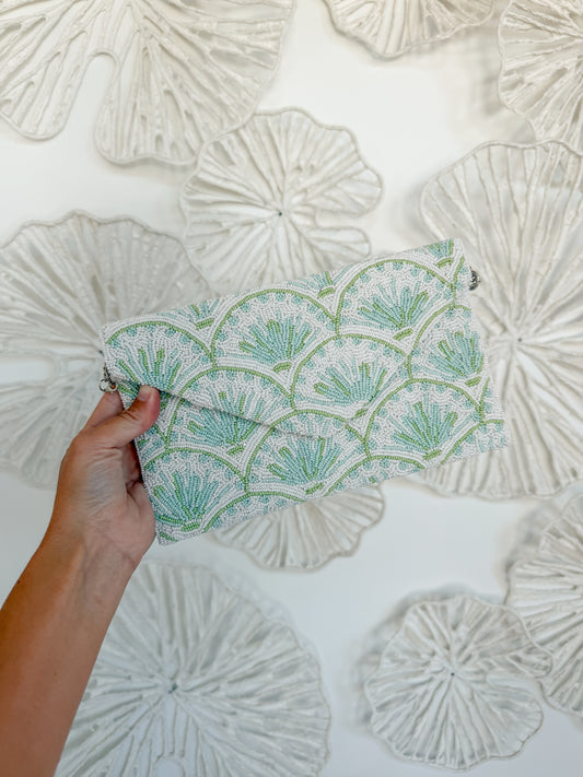 The Hadley Beaded Clutch