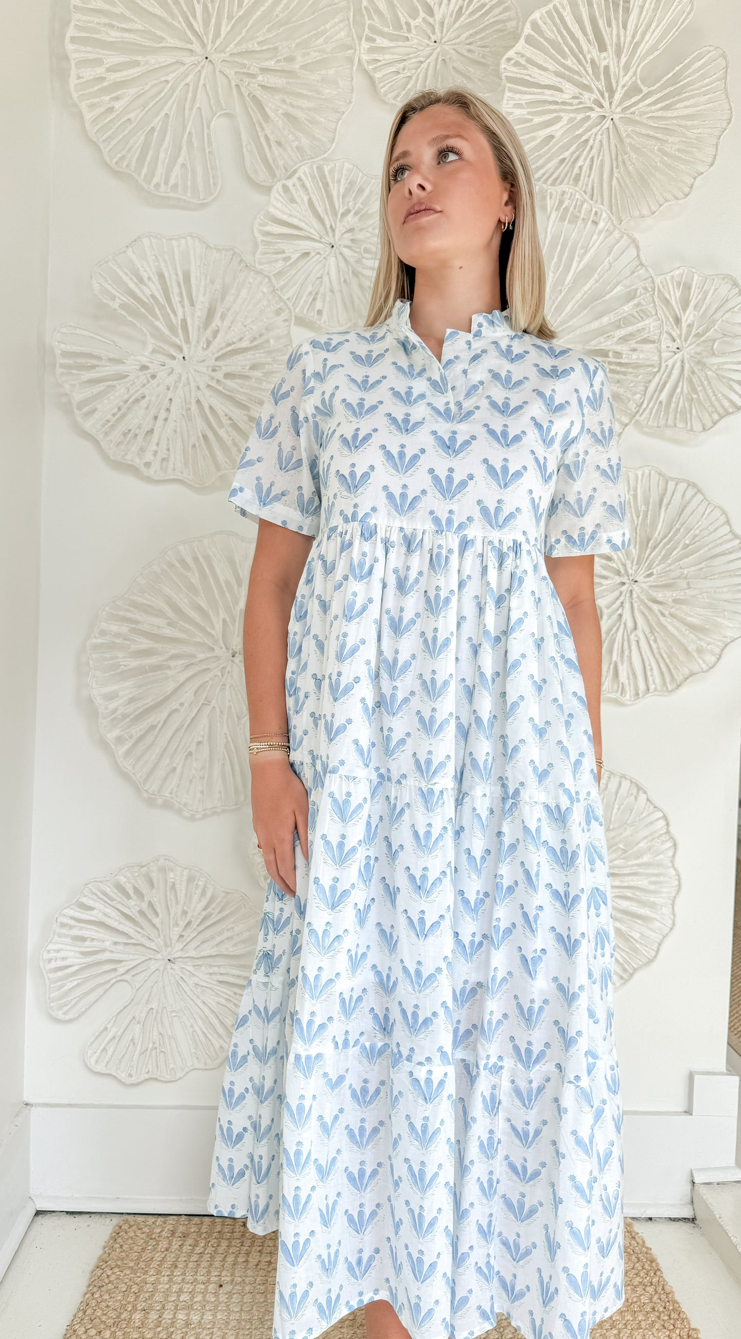 The Sawyer Block Print Maxi