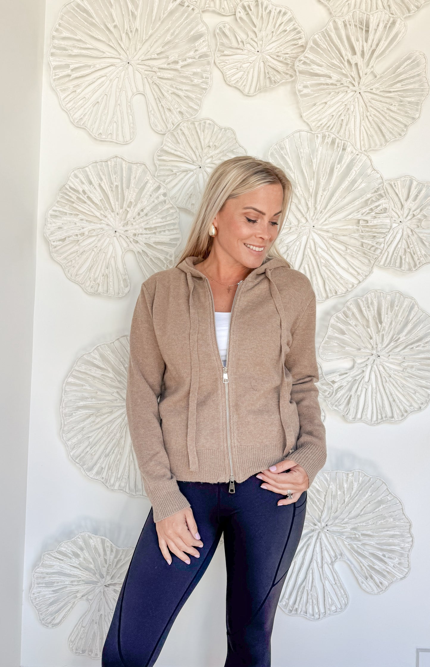 Camel Athleisure Zip Up