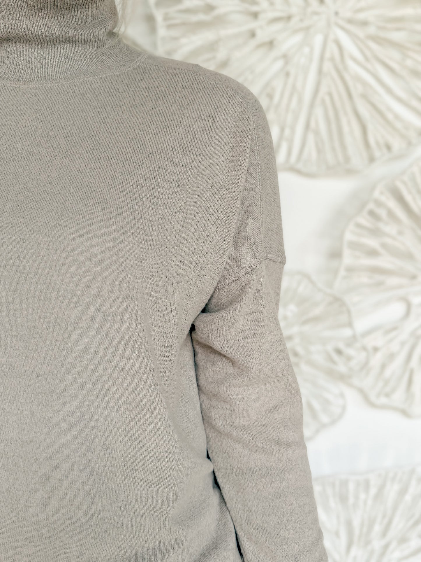 Basic Mocha Turtleneck