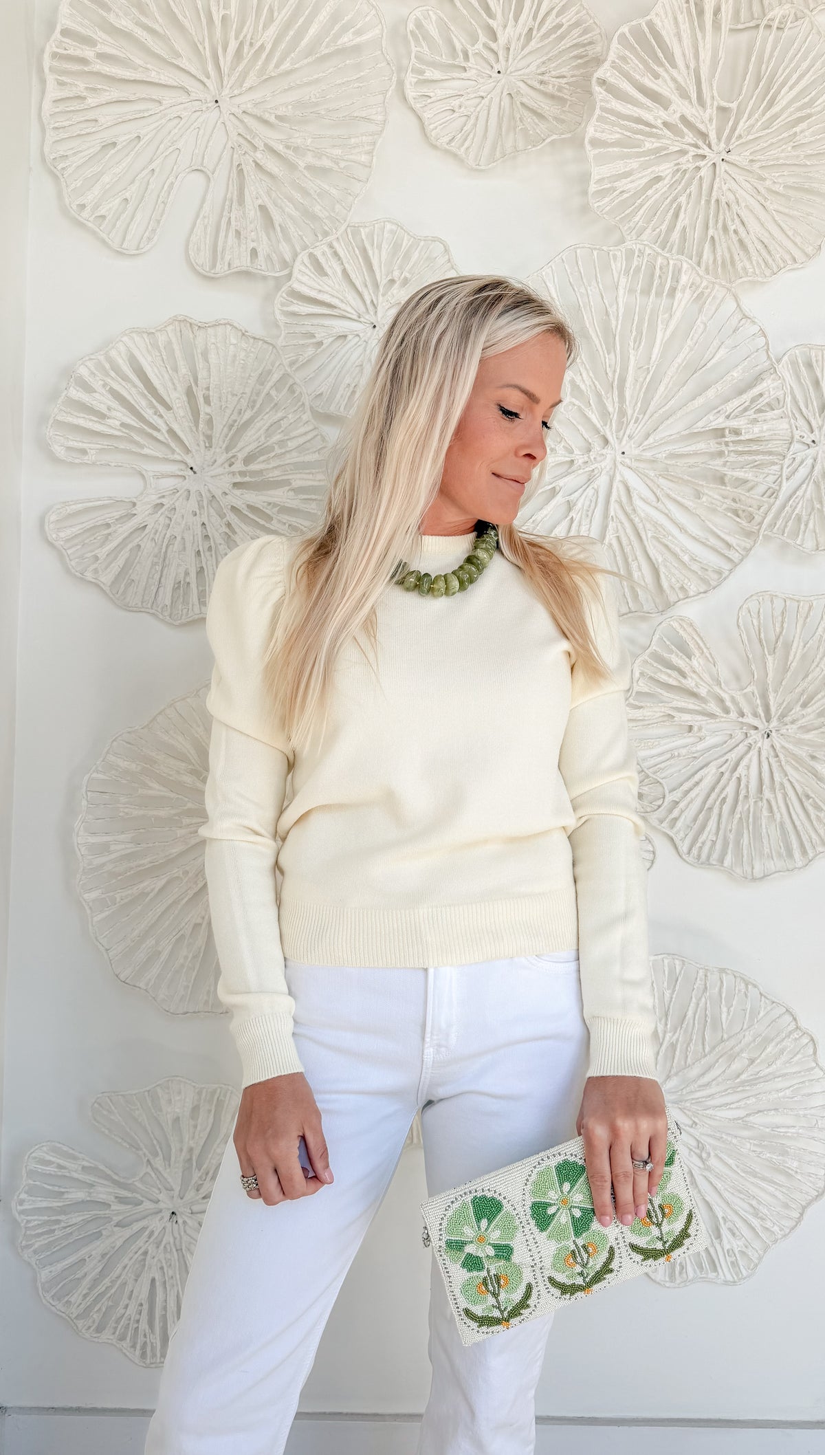 Vanilla Long Sleeve Sweater