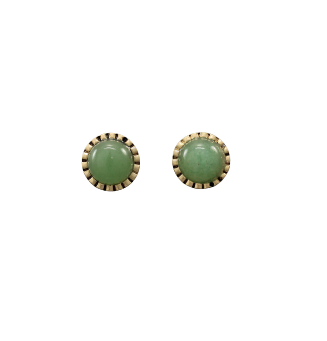 Round Stone Stud