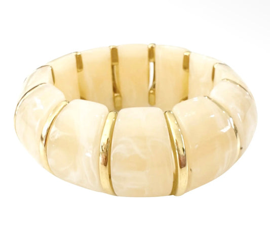 Neva Cream Bracelet