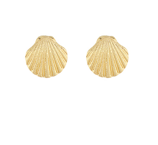 Gold Shell Stud