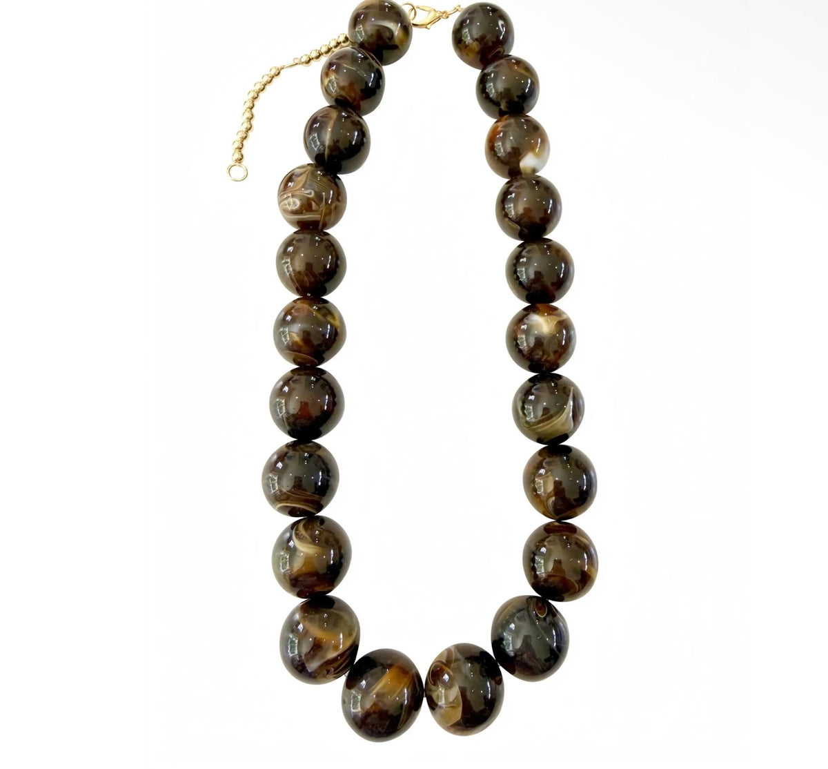 The Carter Brown Large Bead Necklace