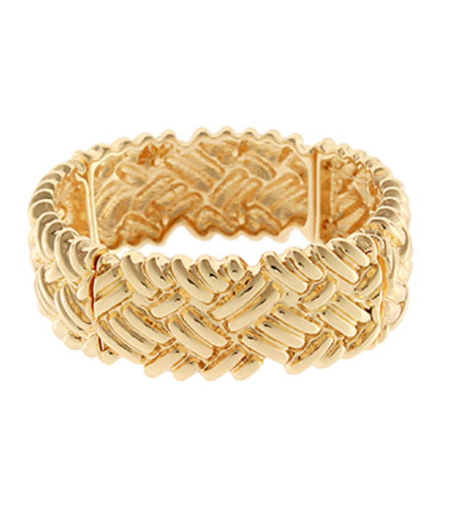 Gold Weave Bracelet