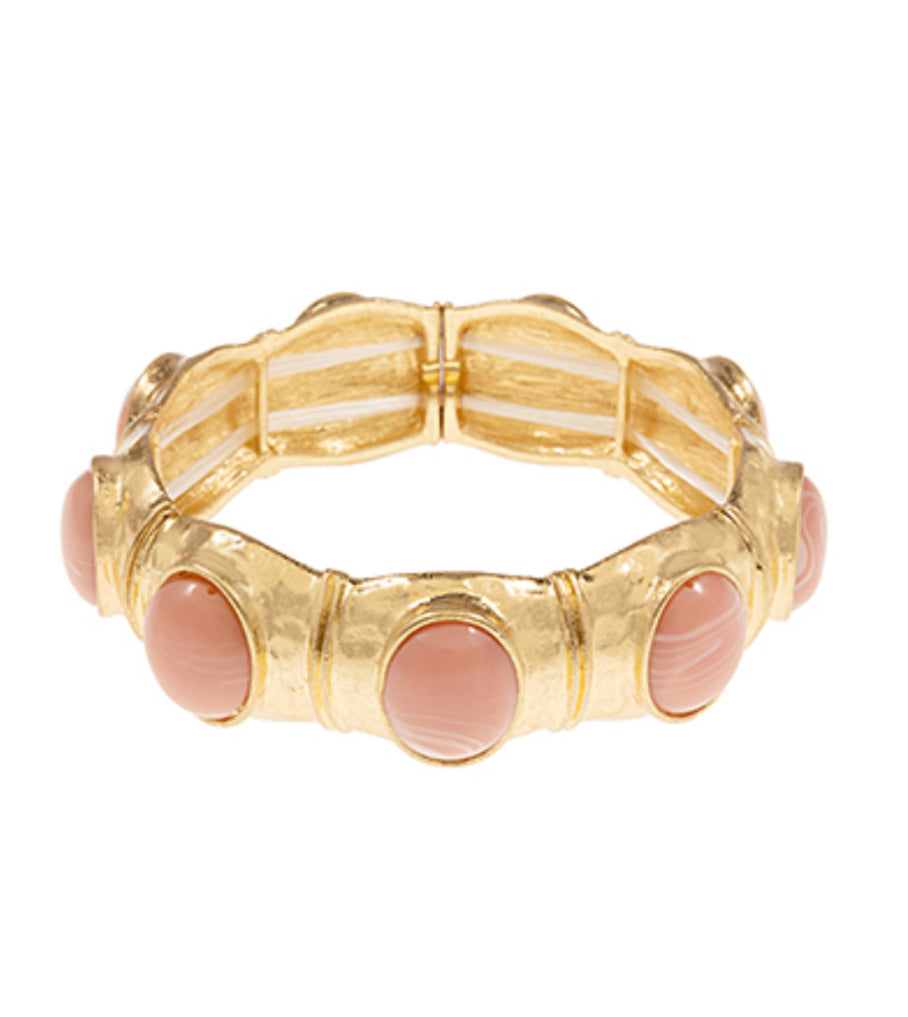 Vintage Oval Stone Bracelet