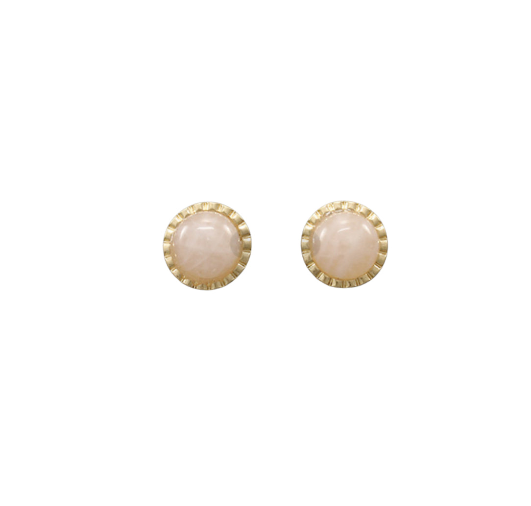 Round Stone Stud