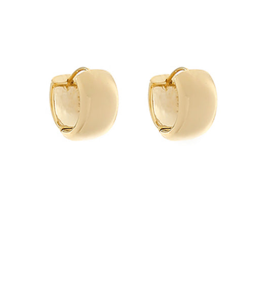Gold Huggie Hoops